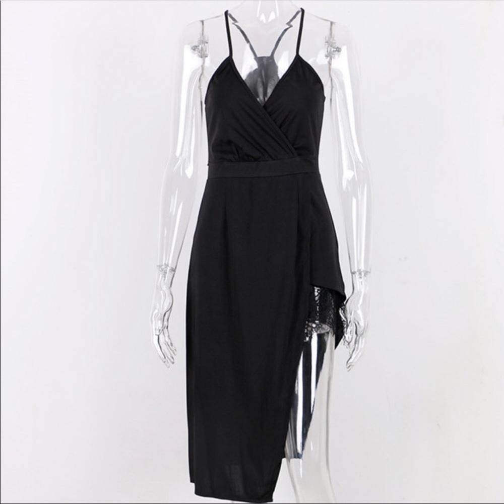 💃🏻Rachel Black Dress Cocktail Dress - Picture 6 of 8